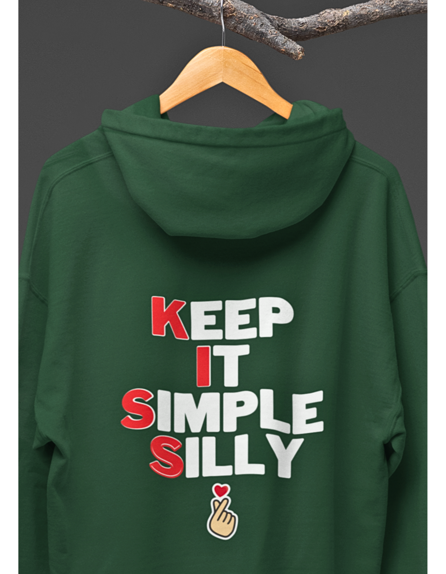 KISS: Keep It Simple Silly Hoodie