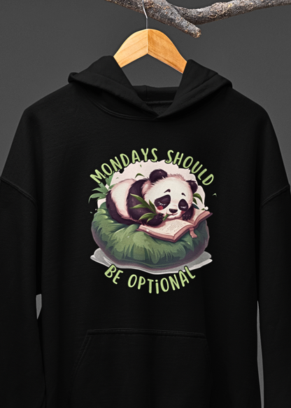 Cozy Cuddle Buddy Hoodie: Monday Mood Optional!