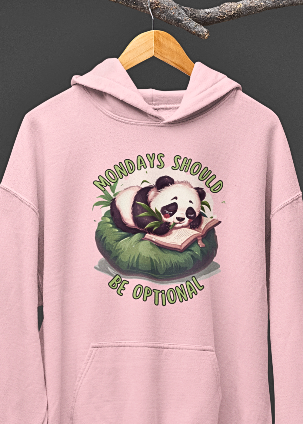 Cozy Cuddle Buddy Hoodie: Monday Mood Optional!