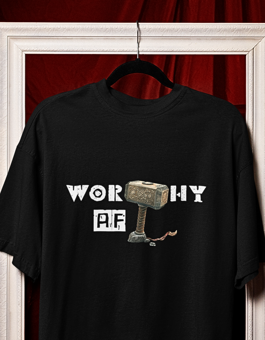 Worthy AF - Thunder Power Unisex Tee