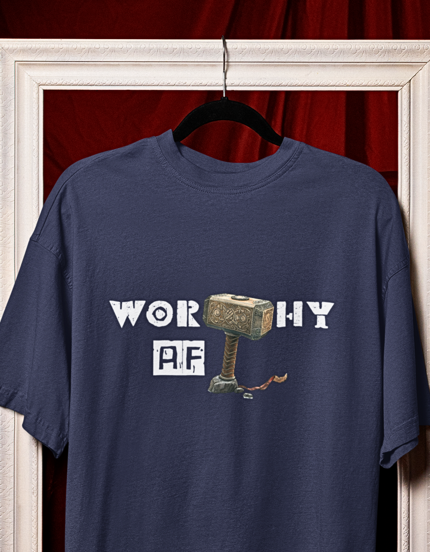 Worthy AF - Thunder Power Unisex Tee