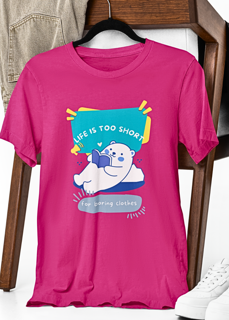 Life's Too Short: Spice Up Your Style T-Shirt!