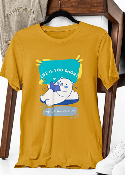 Life's Too Short: Spice Up Your Style T-Shirt!