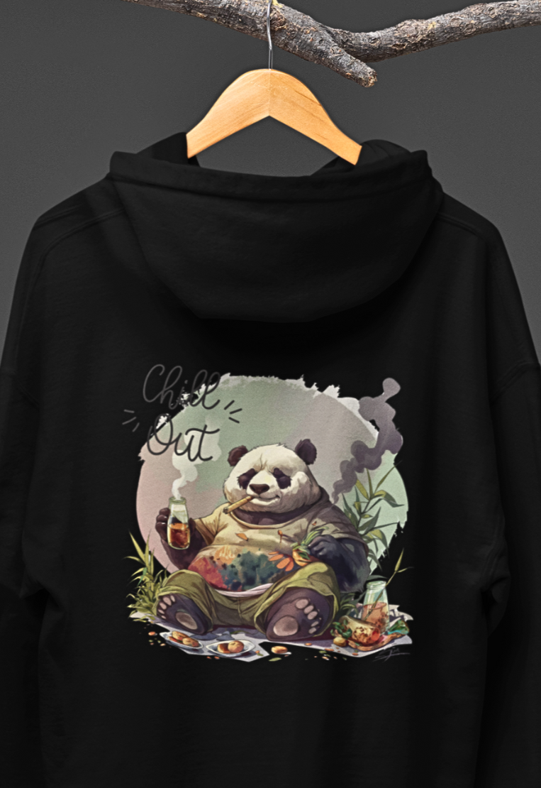 Chill Panda: Relaxation Hoodie