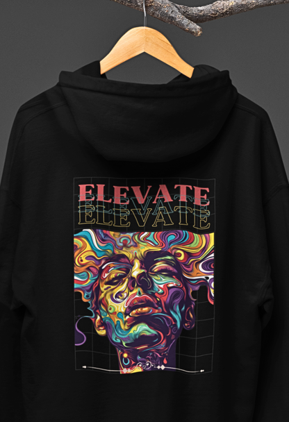 Elevate: Psychedelic Vision Graphic Hoodie