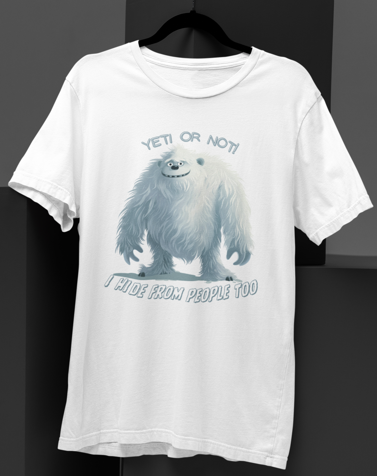 Yeti Hide and Seek T-shirt: Embrace Your Inner Recluse with Style!