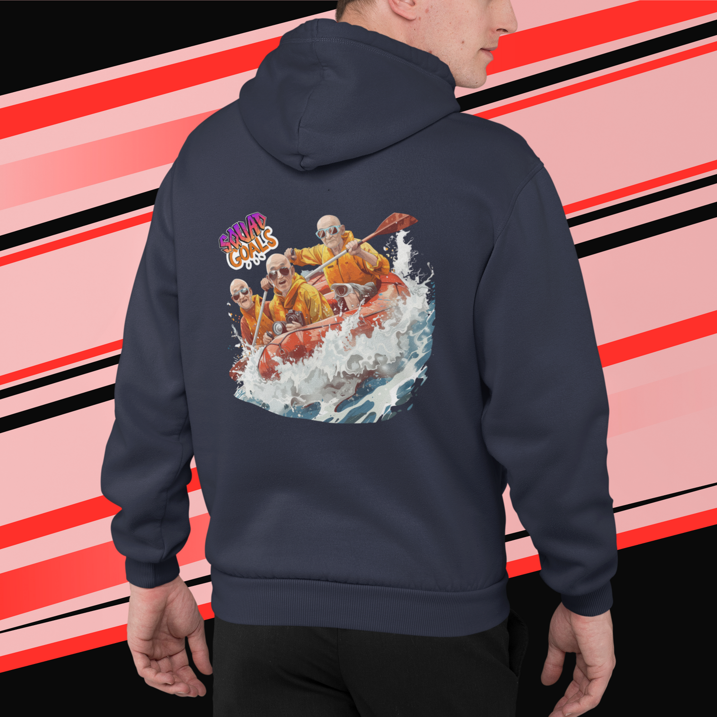 Monk Madness: River Rafting Squad Goals Hoodie