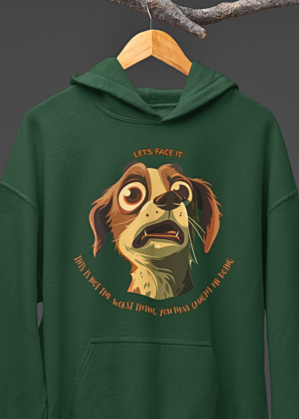 Perplexed Pup Hoodie