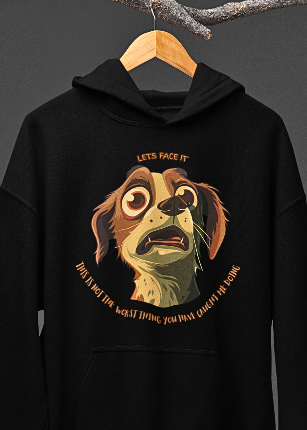 Perplexed Pup Hoodie