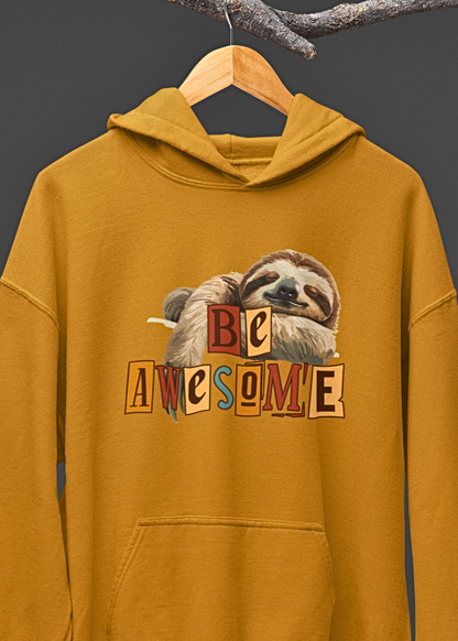 Cozy Sloth Vibes Hoodie