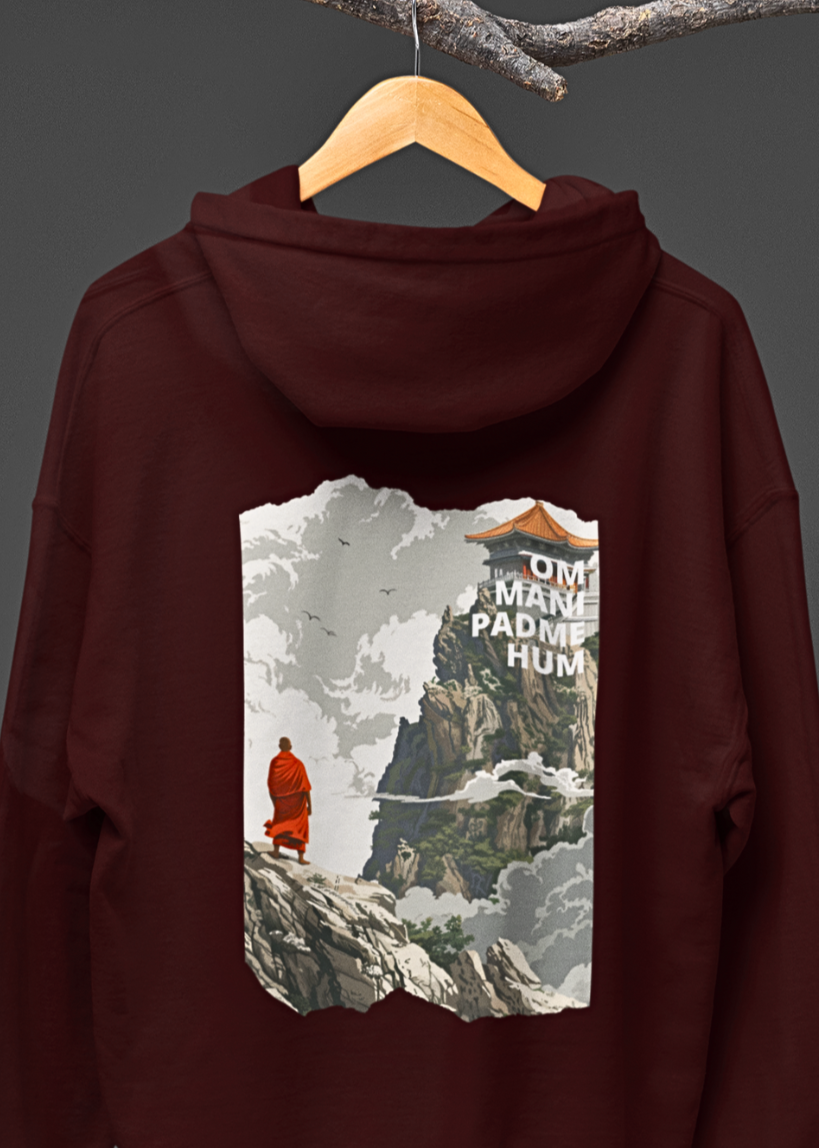 Mantra of Enlightenment : Om Mani Padme Hum Hoodie