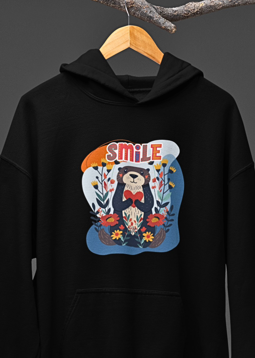 Smile & Snuggle Otter Hoodie