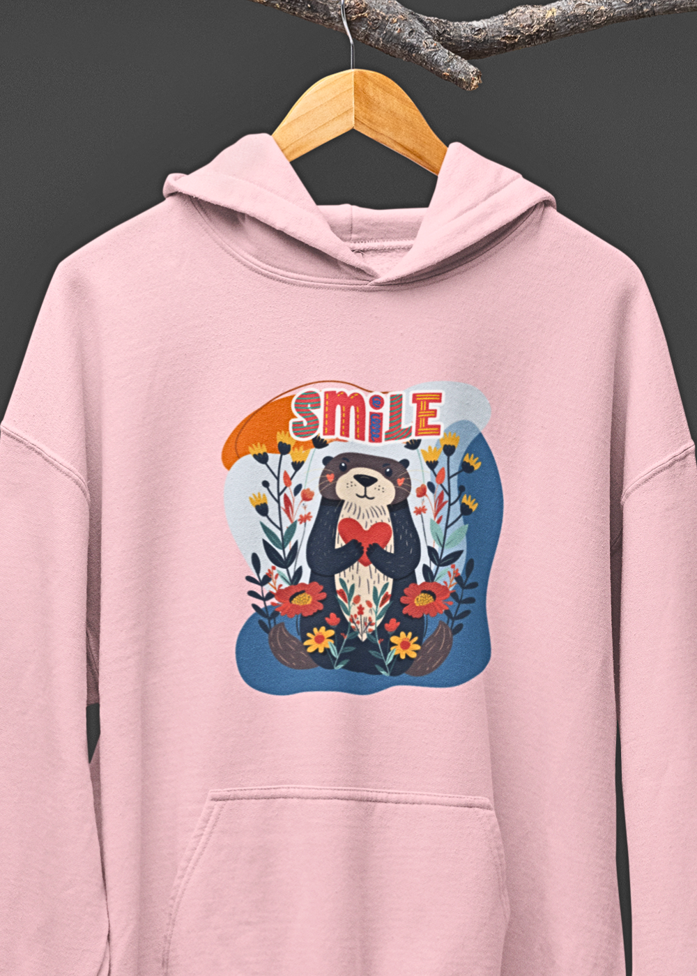 Smile & Snuggle Otter Hoodie