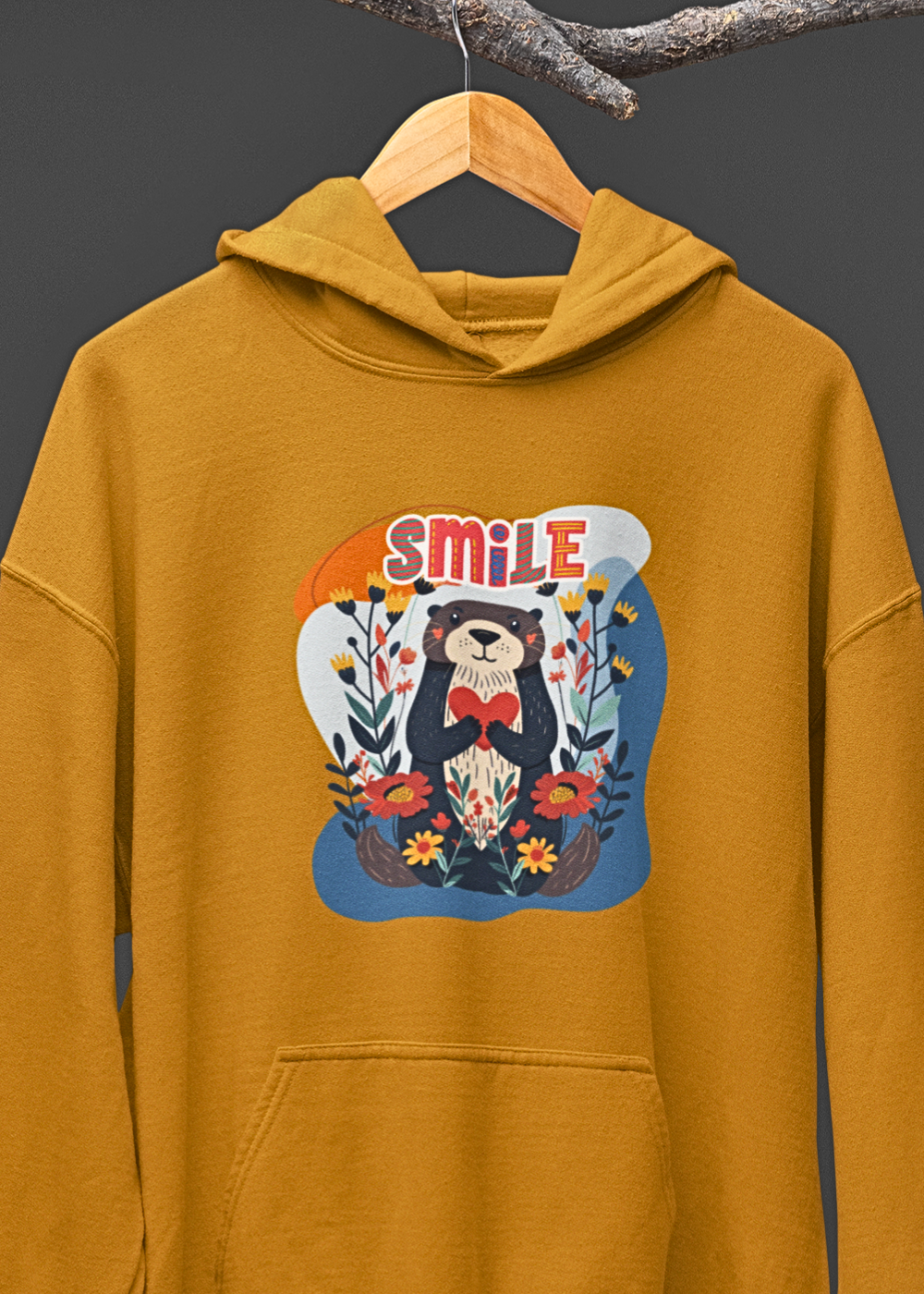 Smile & Snuggle Otter Hoodie