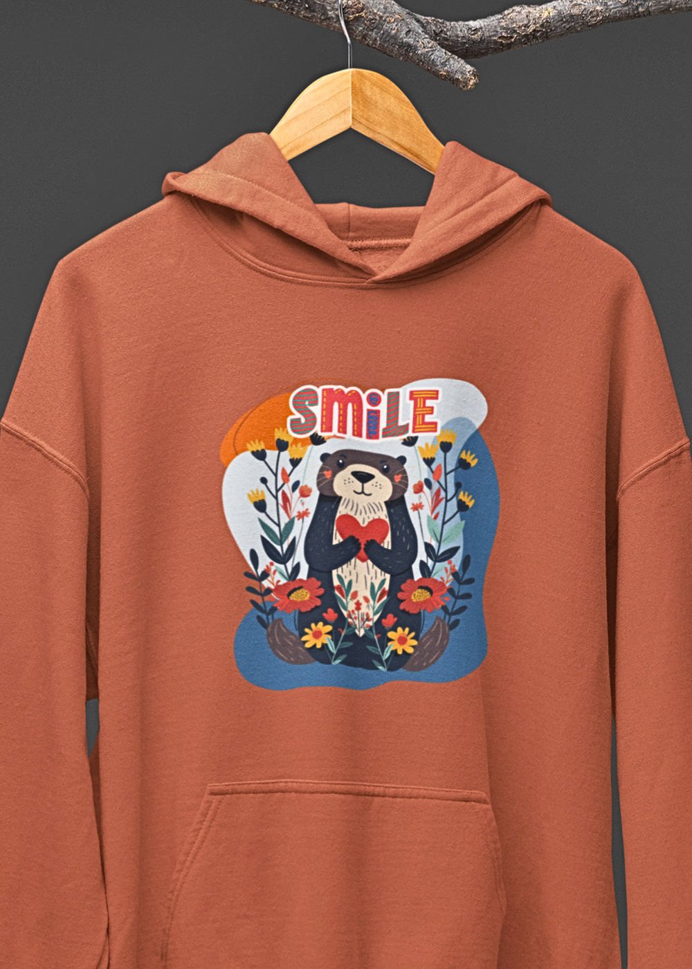 Smile & Snuggle Otter Hoodie