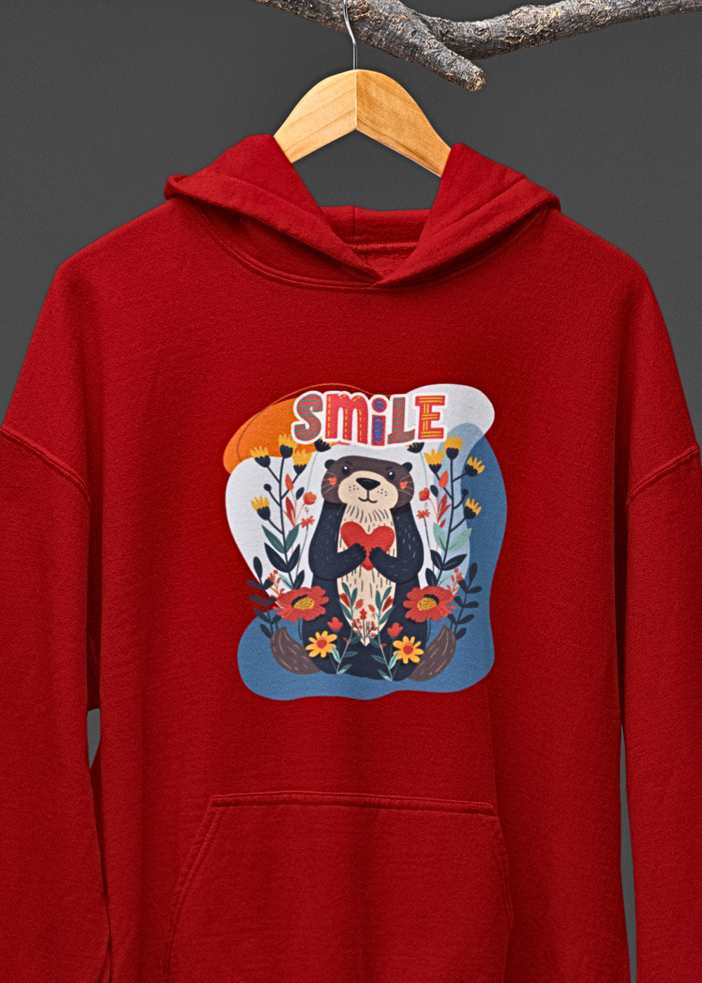 Smile & Snuggle Otter Hoodie