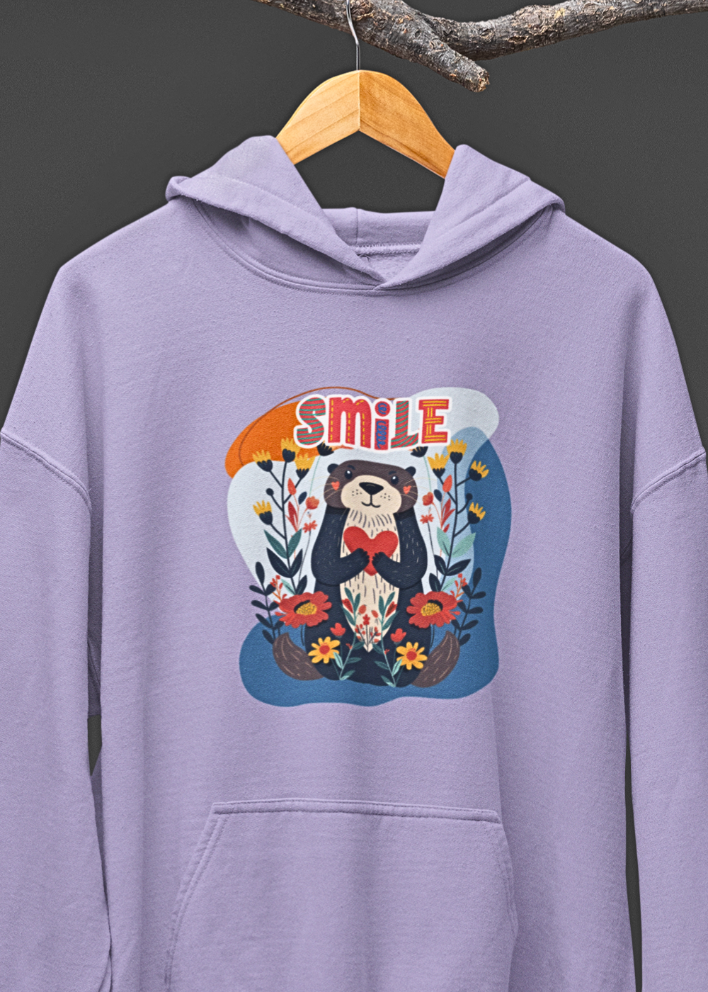 Smile & Snuggle Otter Hoodie