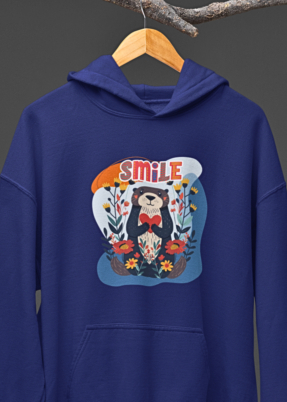 Smile & Snuggle Otter Hoodie