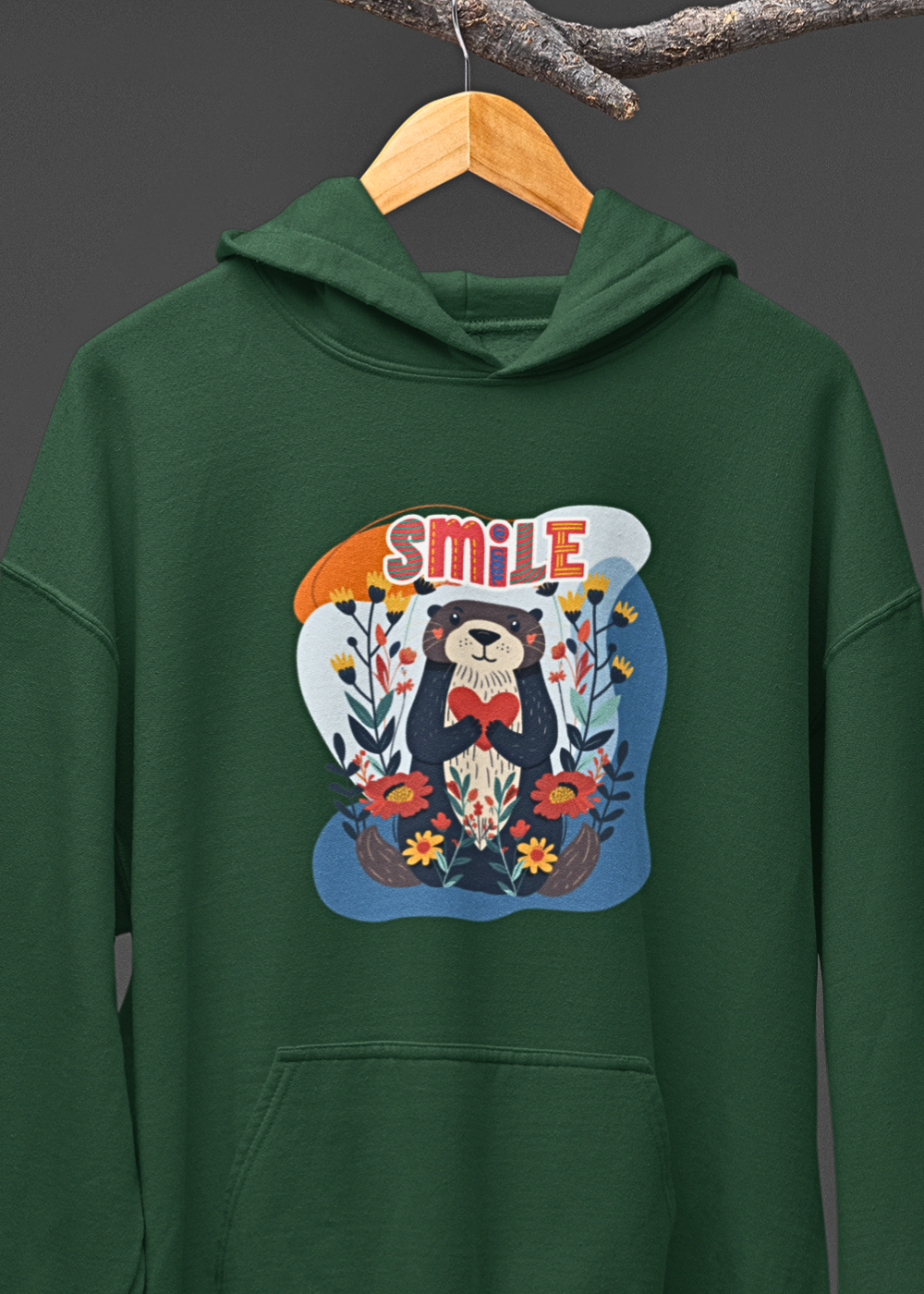 Smile & Snuggle Otter Hoodie