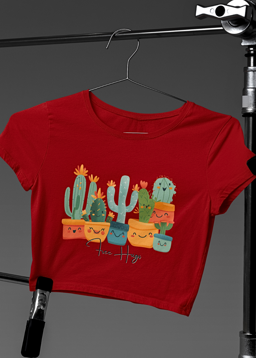 Cactus Hugs Crop Top