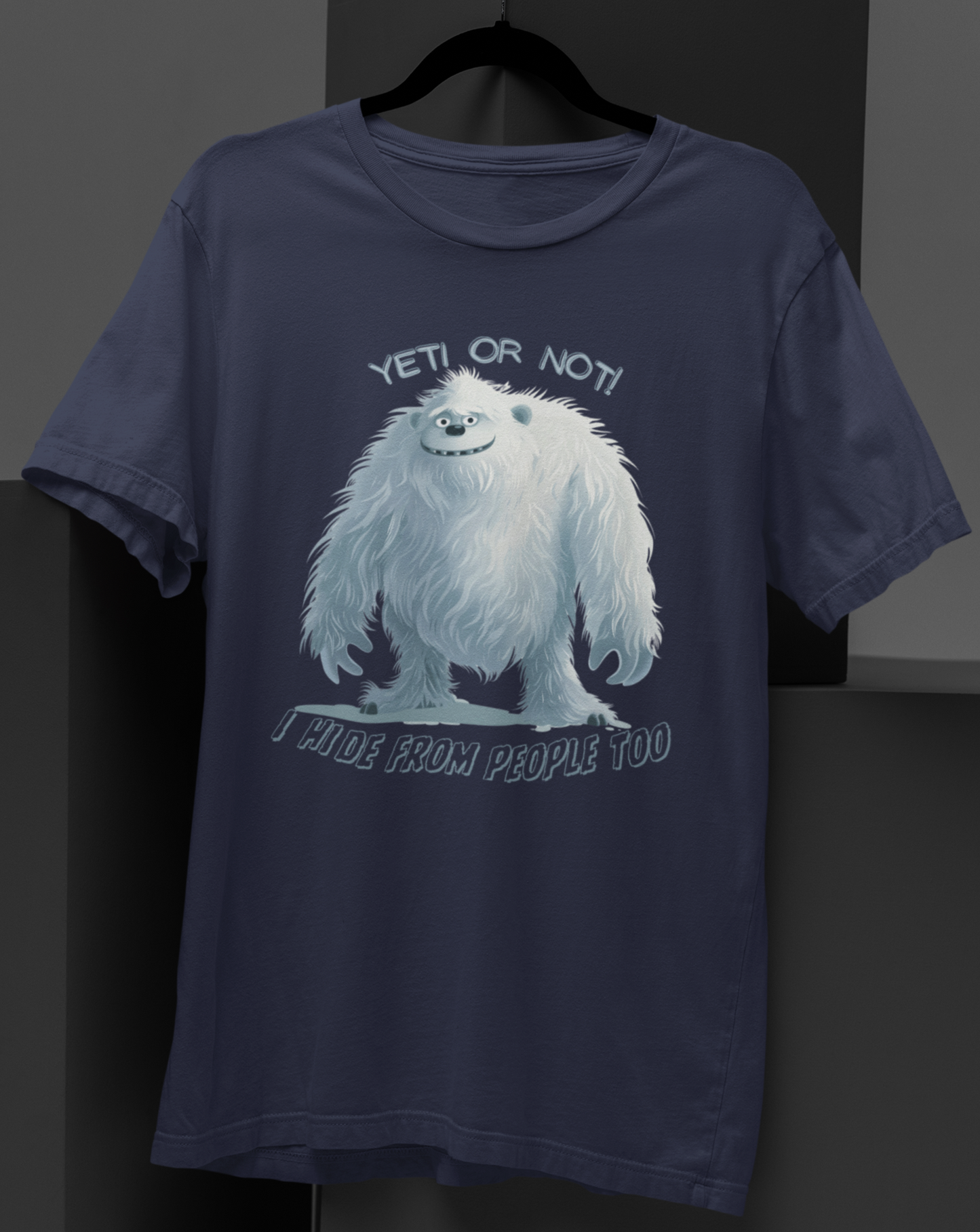 Yeti Hide and Seek T-shirt: Embrace Your Inner Recluse with Style!