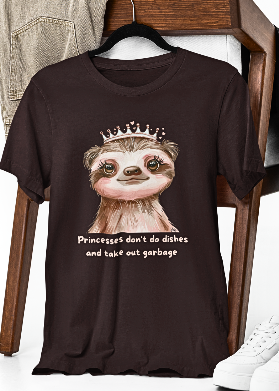 Rule-Breaking Royalty: Princess Doesn't Do Dishes T-Shirt