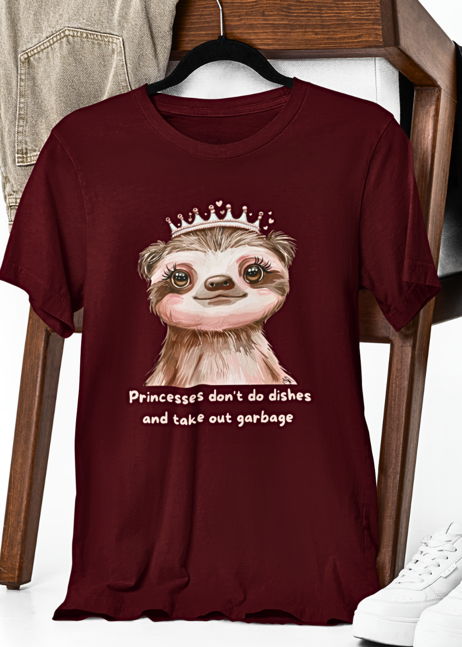 Rule-Breaking Royalty: Princess Doesn't Do Dishes T-Shirt