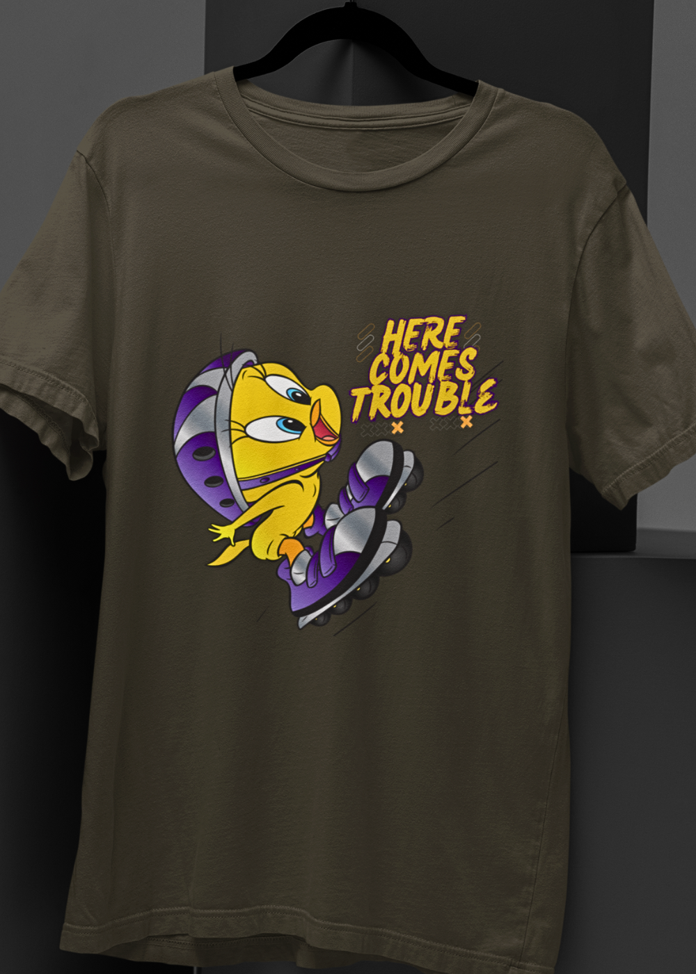 Here Comes Trouble - Unisex Tee