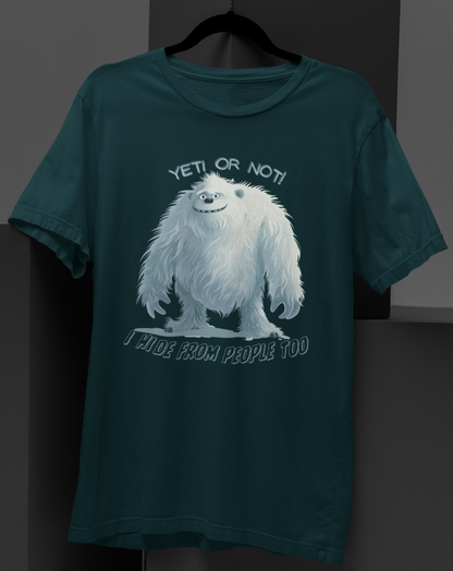 Yeti Hide and Seek T-shirt: Embrace Your Inner Recluse with Style!