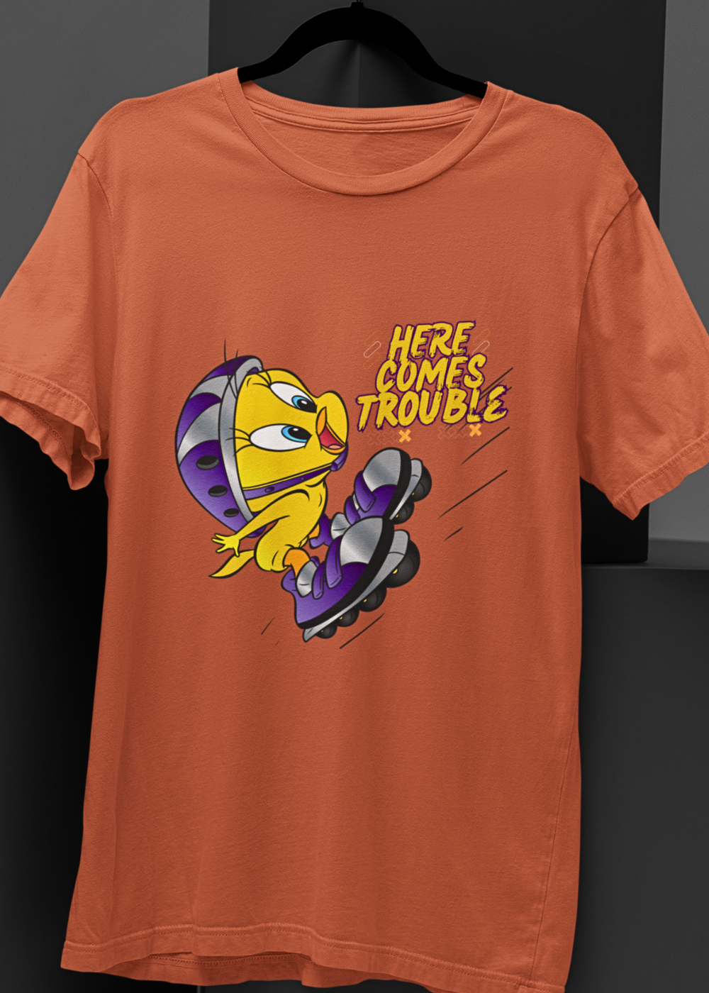 Here Comes Trouble - Unisex Tee