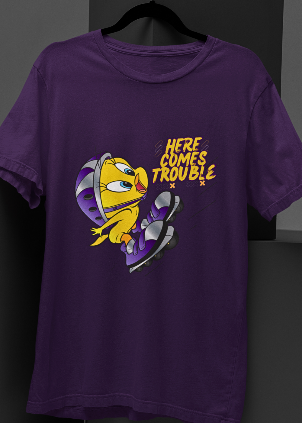 Here Comes Trouble - Unisex Tee