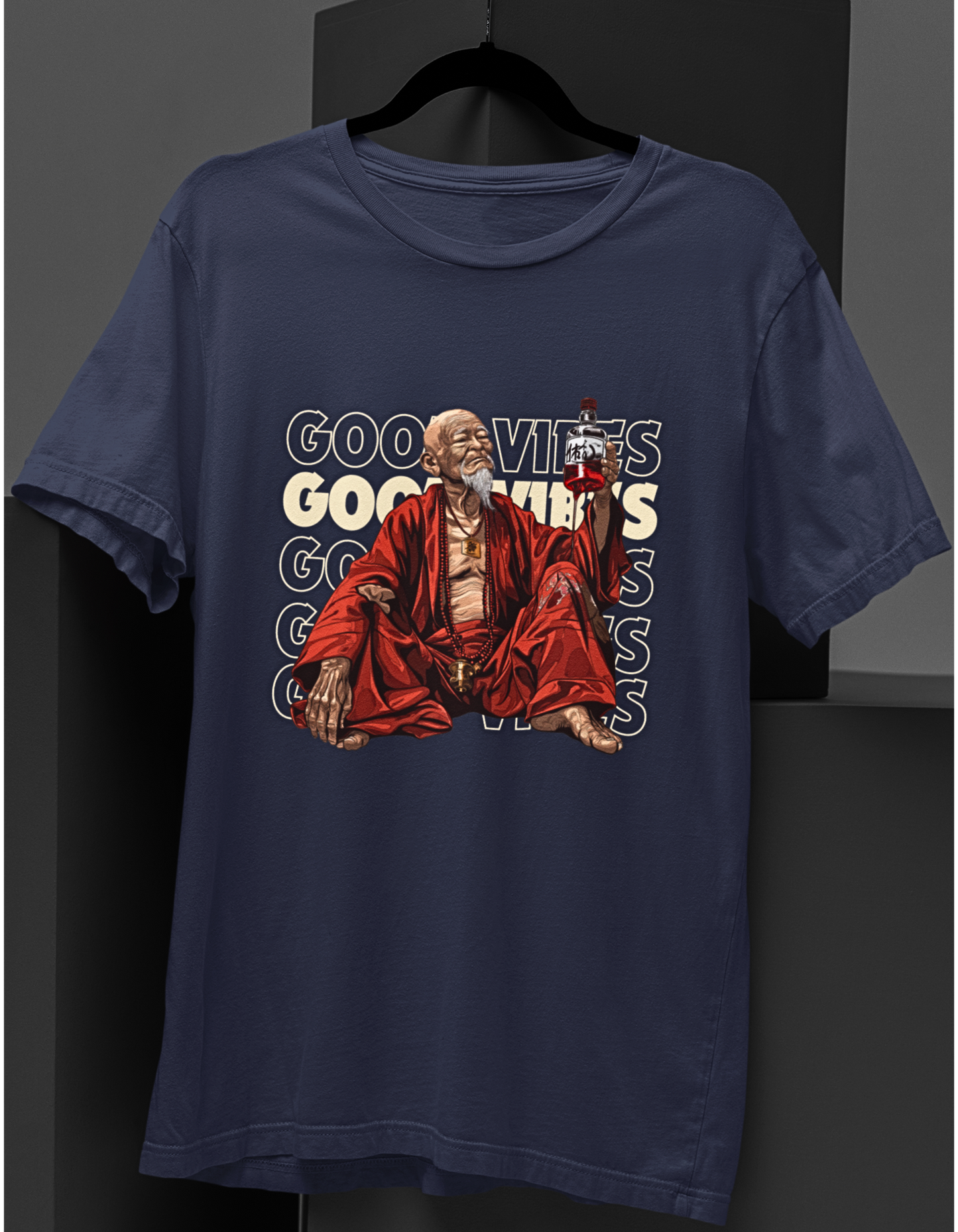 Old Monk Spirit: Vibes T-shirt