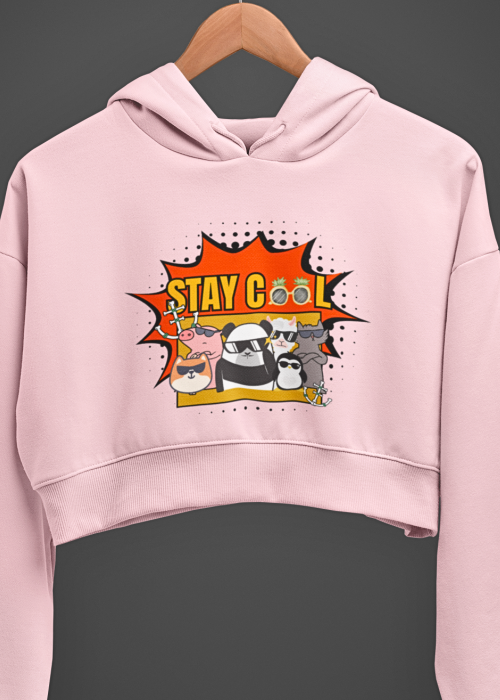 Cool Crew Crop Hoodie