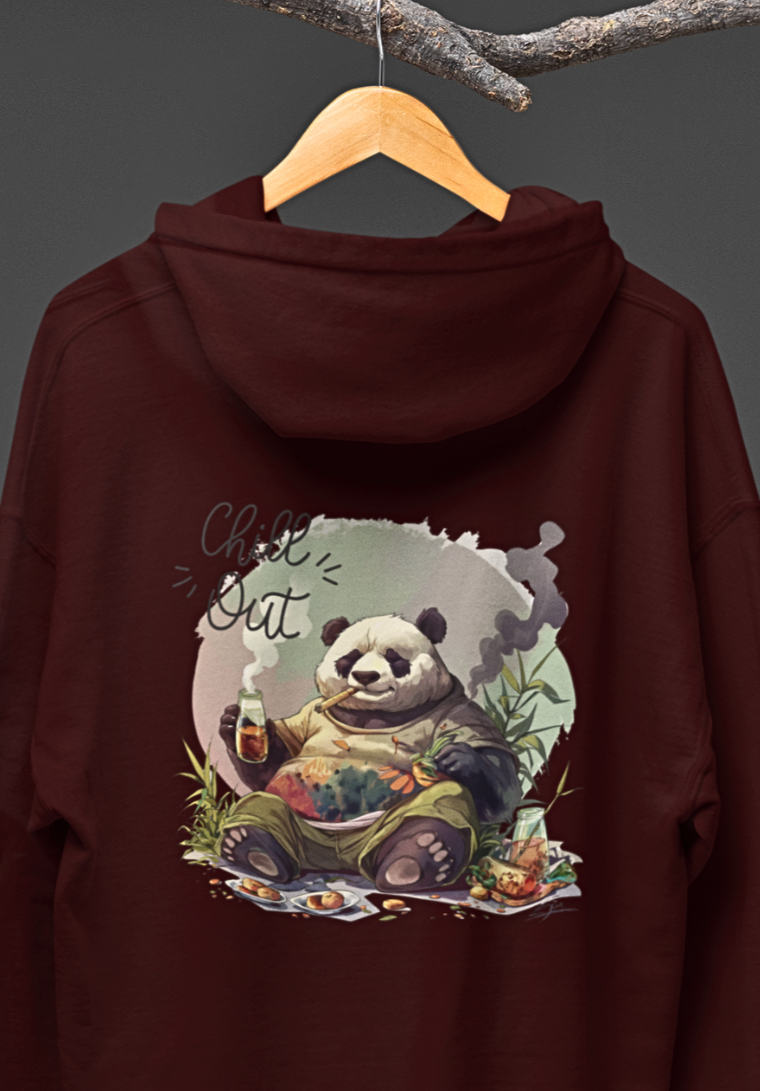 Chill Panda: Relaxation Hoodie