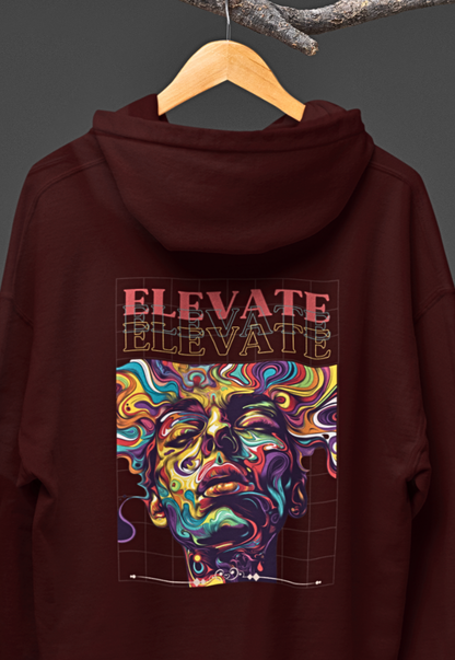 Elevate: Psychedelic Vision Graphic Hoodie