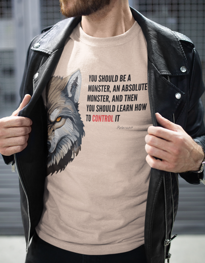 Absolute Monster" Inspirational Quote T-shirt