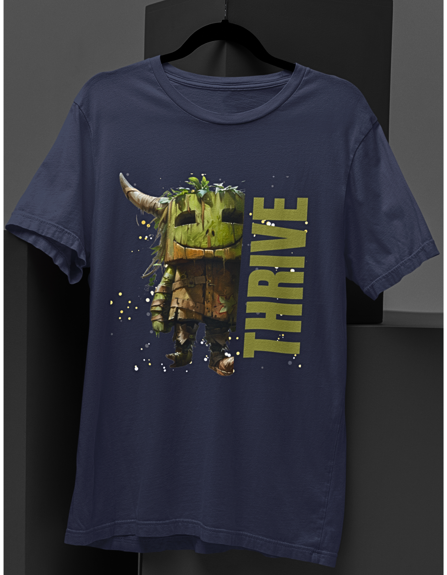 Thrive Woody Creature Graphic T-shirt: Embrace Nature’s Charm!