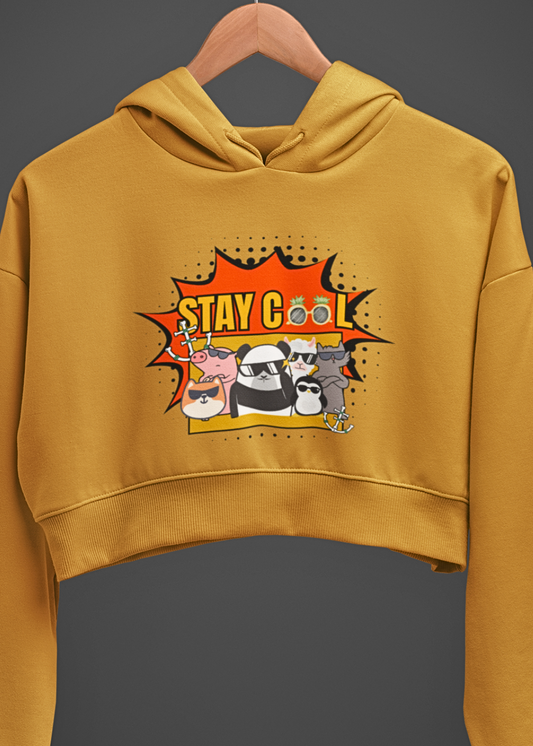 Cool Crew Crop Hoodie