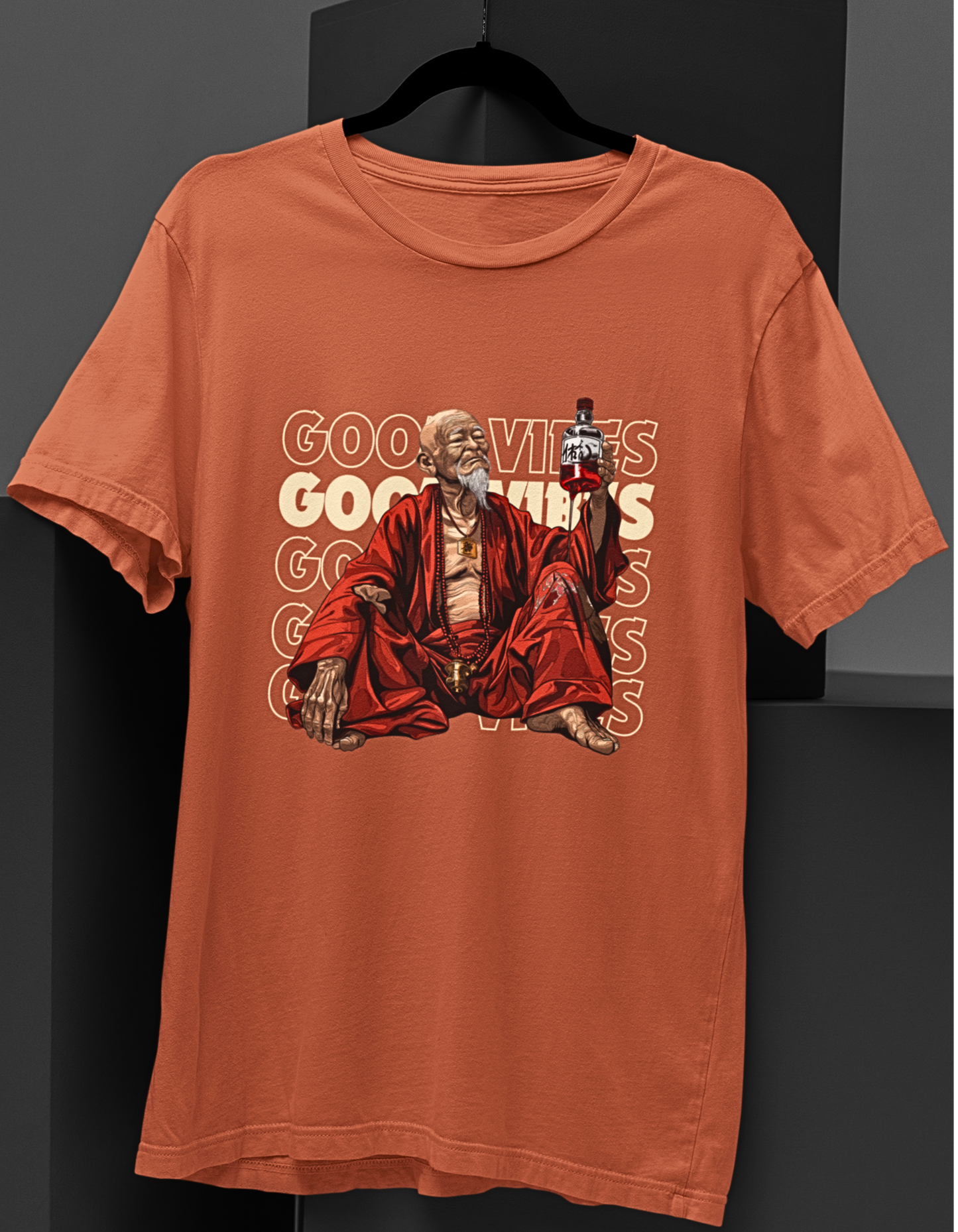 Old Monk Spirit: Vibes T-shirt