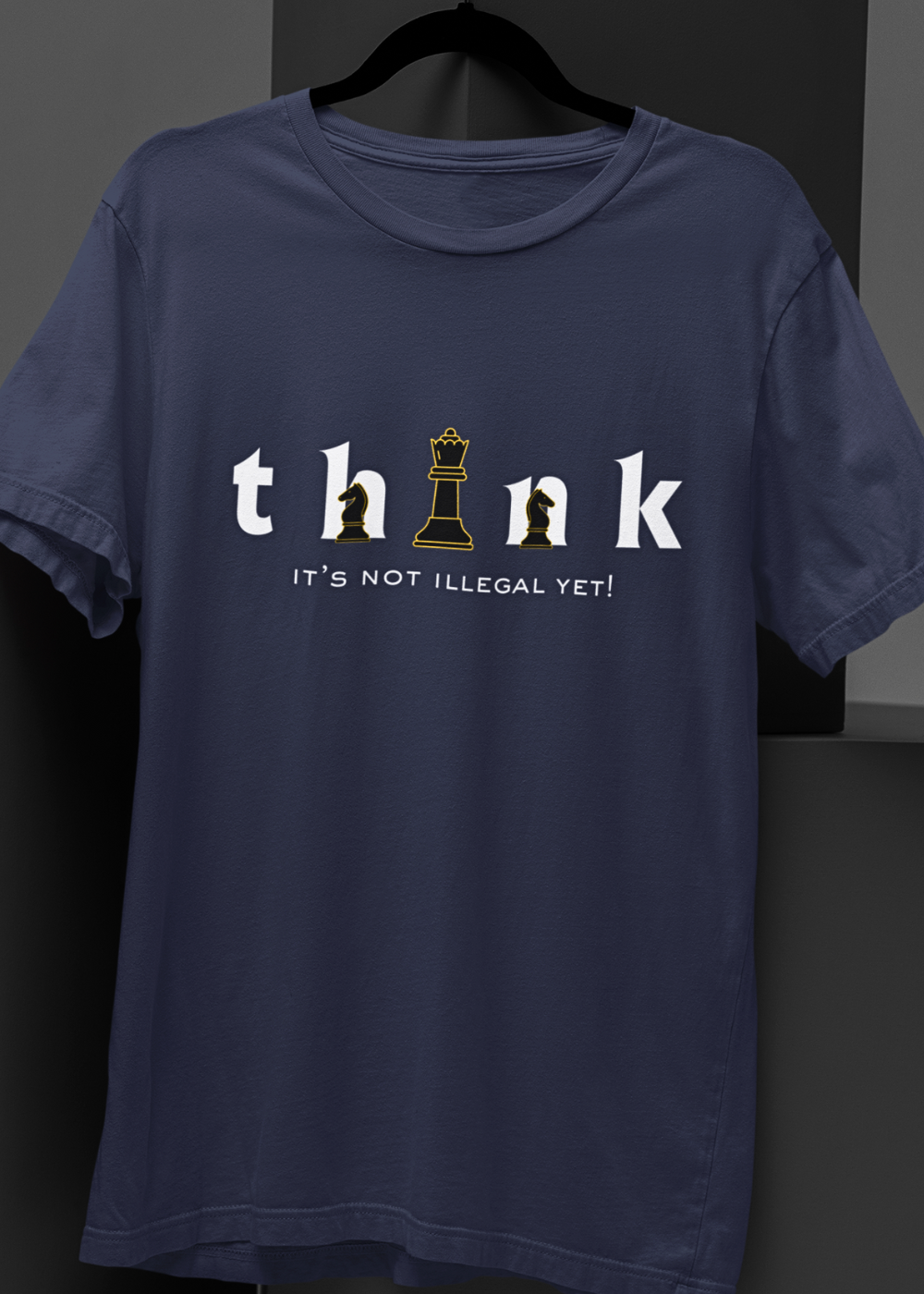 Think Before You Move - Unisex Oversized Tee