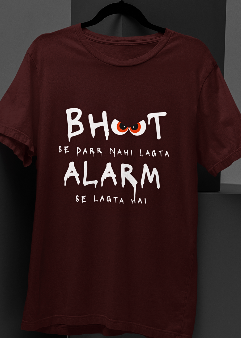 Bhoot Se Nahi, Alarm Se Dar - Oversized Unisex Tee