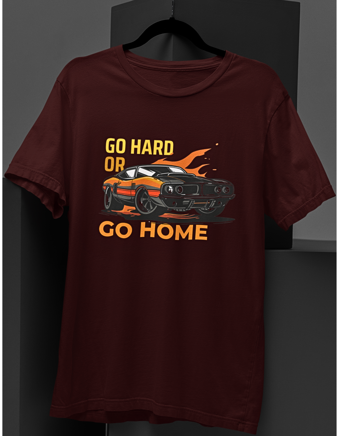 Go Hard or Go Home T-shirt: Embrace the Challenge!