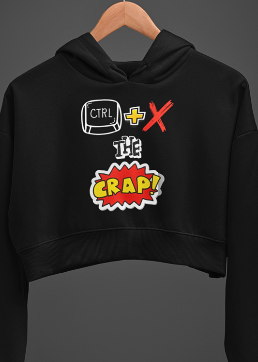 No-Nonsense Crop Hoodie