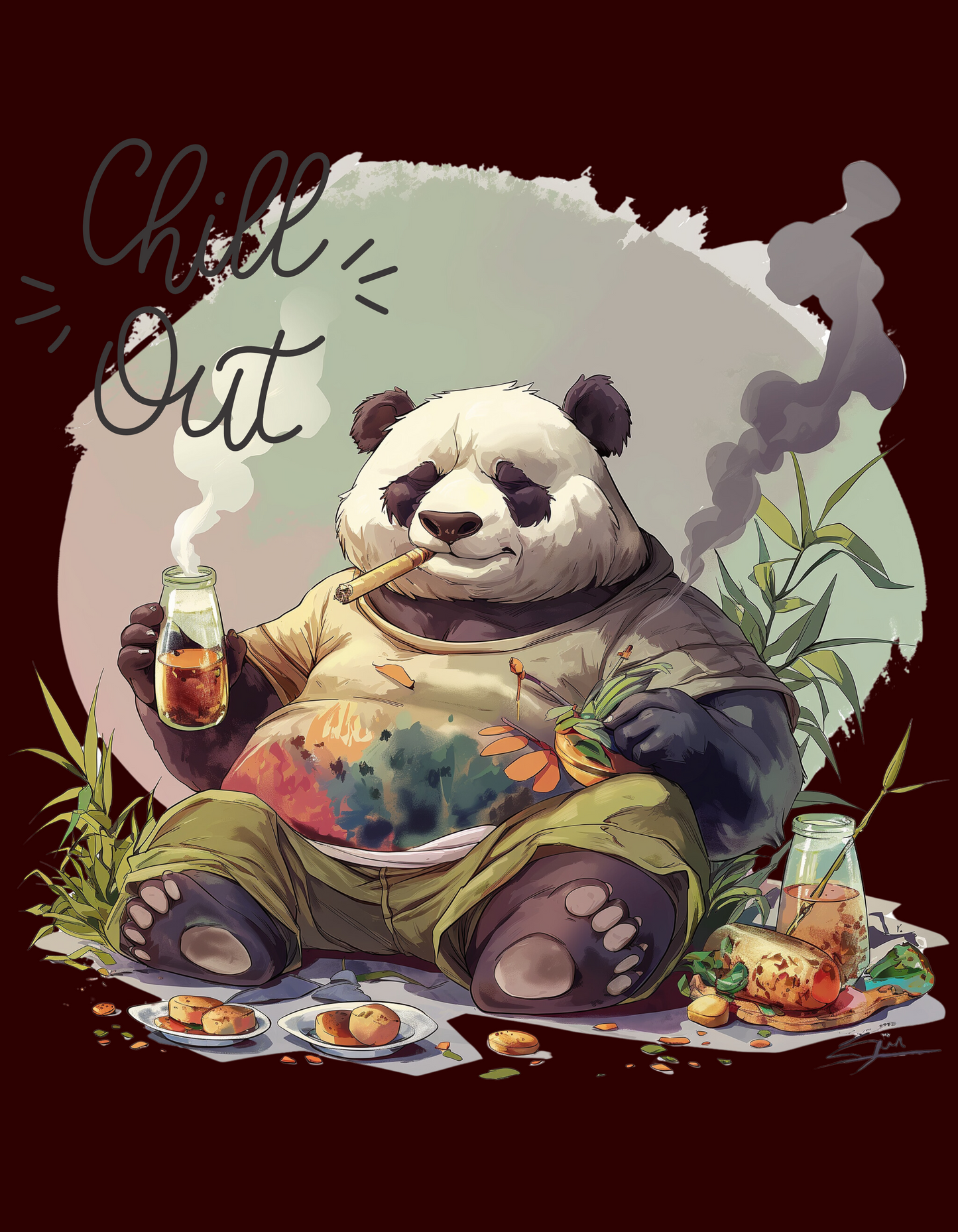 Chill Panda: Relaxation Hoodie