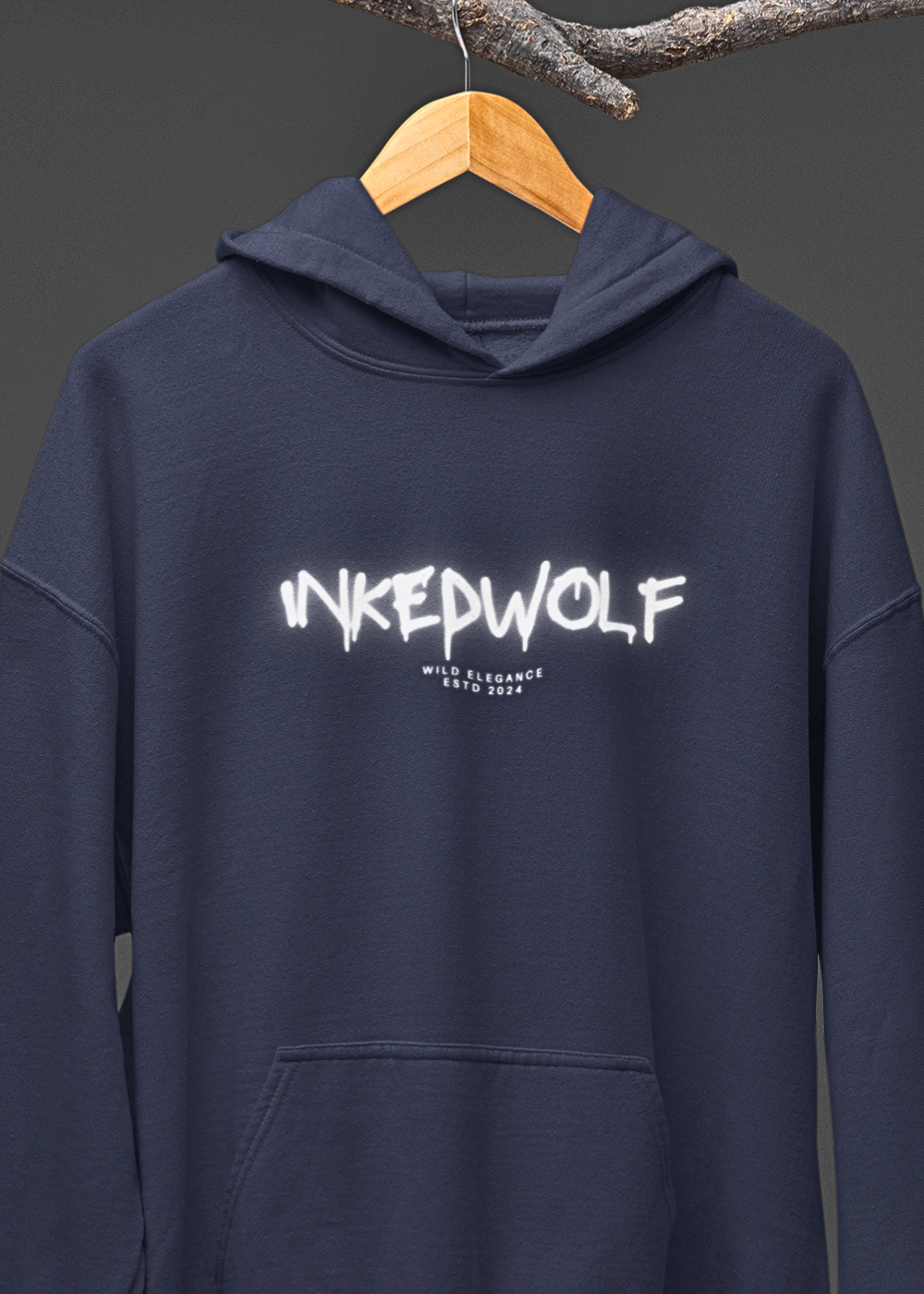 InkedWolf Women's Hoodies - Wild Elegance