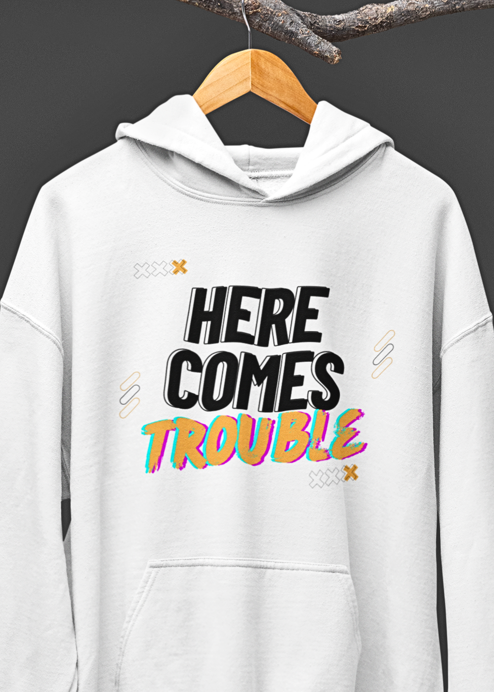 Crafty Chaos Hoodie: Short, Sweet, and Sassy!