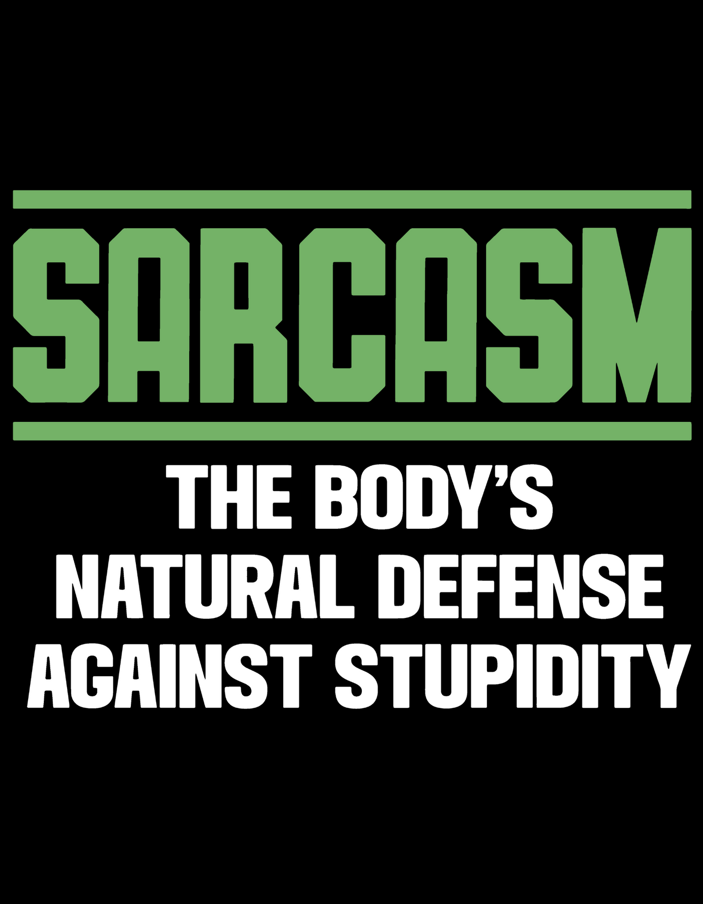 Sarcasm Defense Mechanism - Unisex Hoodie