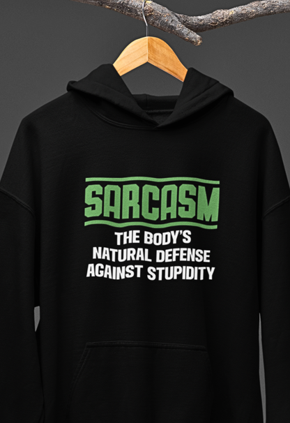 Sarcasm Defense Mechanism - Unisex Hoodie