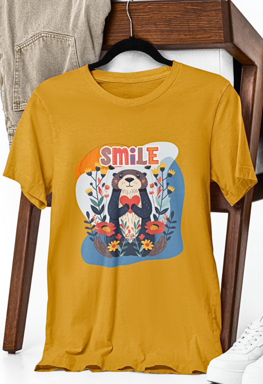 Smile Bright Otter Tee