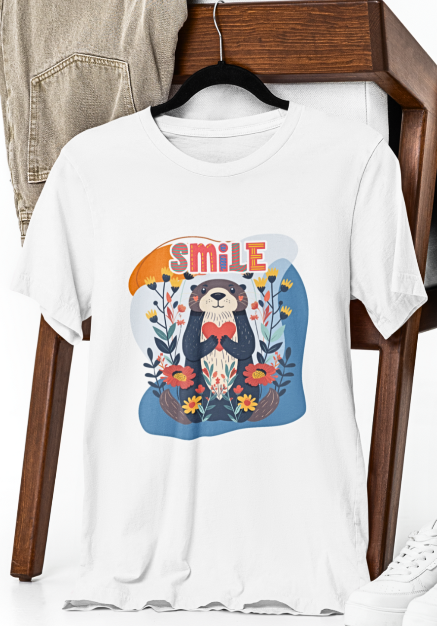 Smile Bright Otter Tee